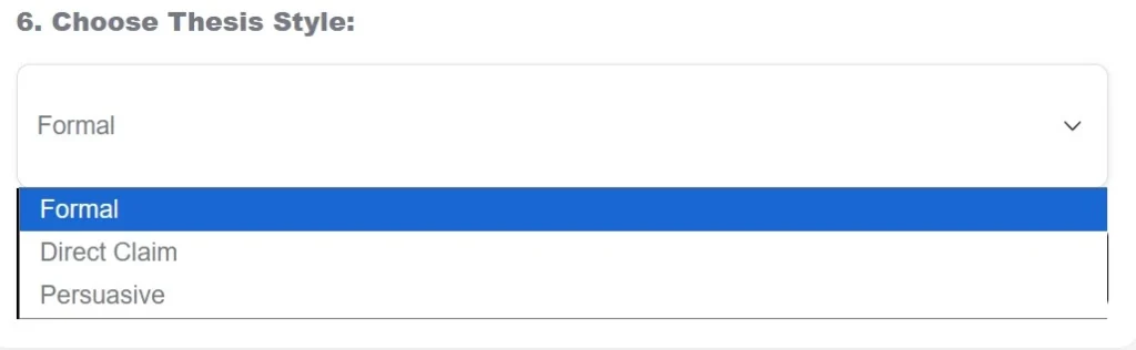 Free Thesis Statement Generator Guide