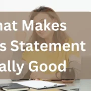 What Makes Thesis Statement Really Good